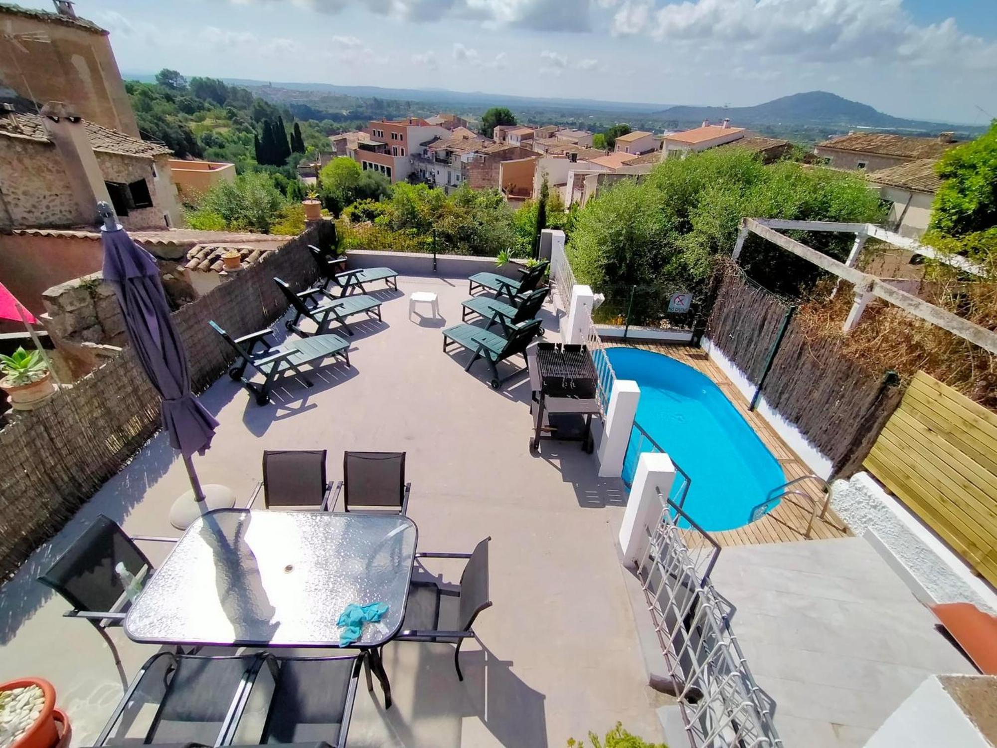 Son Massanet Con Piscina Y Fantasticas Vistas Villa Campanet Exterior photo